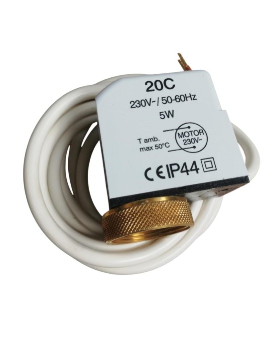 Actionneur électrique à entraînement thermique Watts e20c-220vfc
