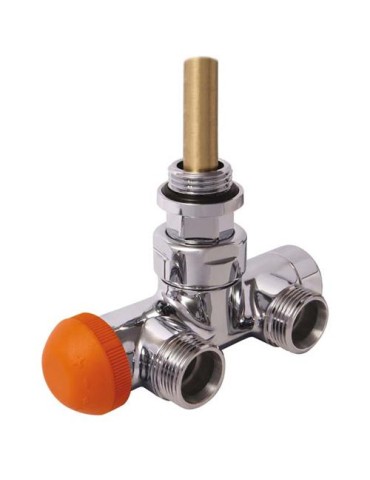 Herz Vanne à quatre voies 50mm Vanne d'angle système...