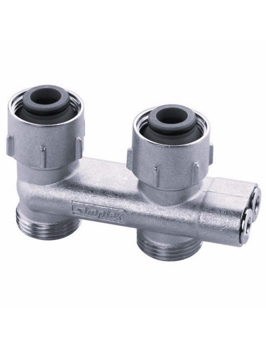 Bloc inférieur de raccordement du radiateur