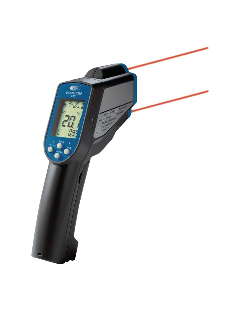 Thermomètre infrarouge -60 bis+1000GradC 2xType AAA TFA