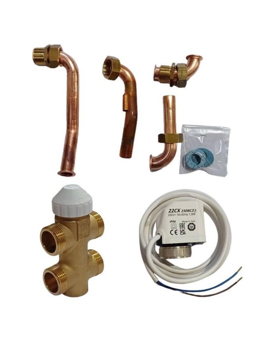 Kit vanne à 3 voies Aermec pour ventilo-convecteurs VCH