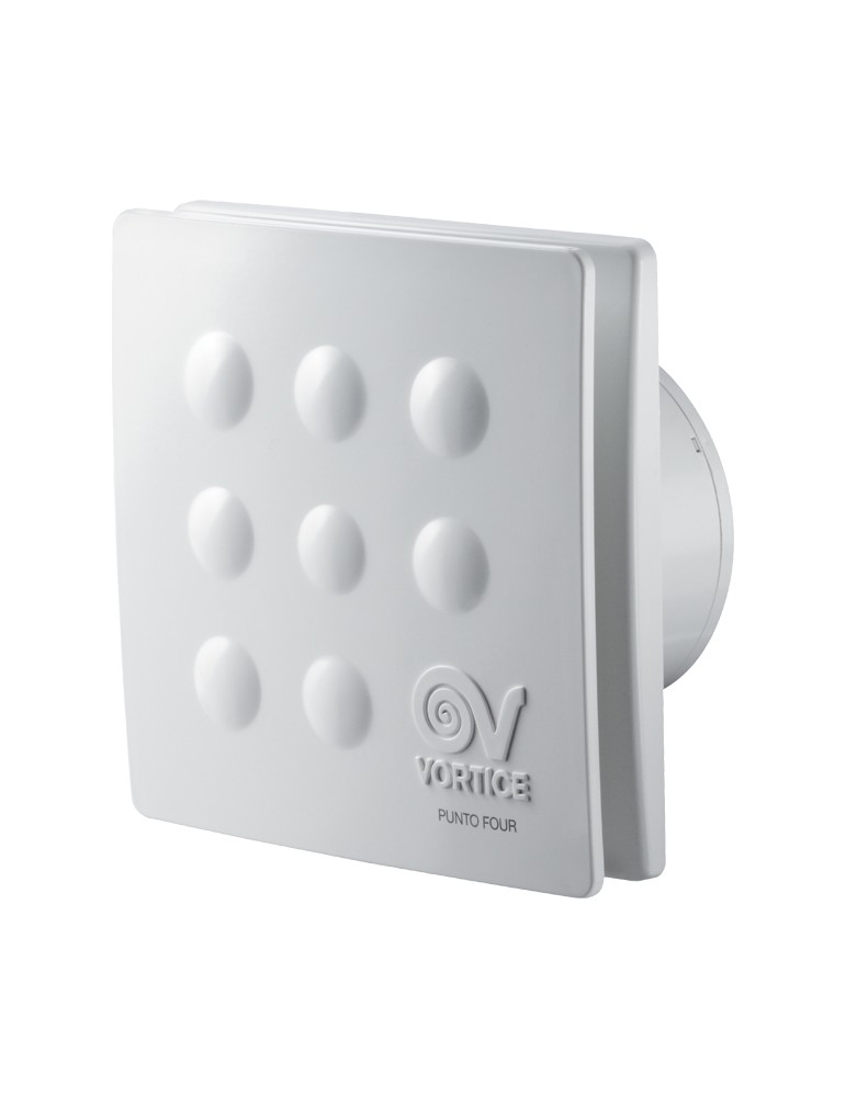 Vortice MFO 100/4' T Ventilateur d'extraction mural 85 m³/h 2400 RPM Blanc