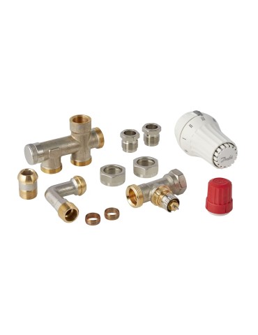 Kits de collecteurs, RA-K avec coude, RA-K, Raccordement...